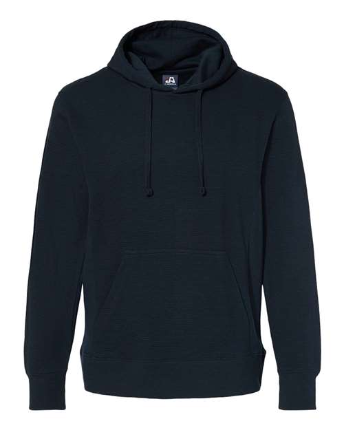J. America 8706 Ripple Fleece Hooded Sweatshirt