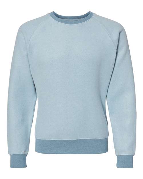 J. America 8710 Flip Side Fleece Crewneck Sweatshirt