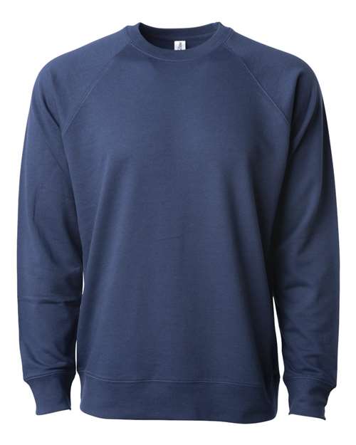 Independent Trading Co. SS1000C Icon Lightweight Loopback Terry Crewneck Sweatshirt