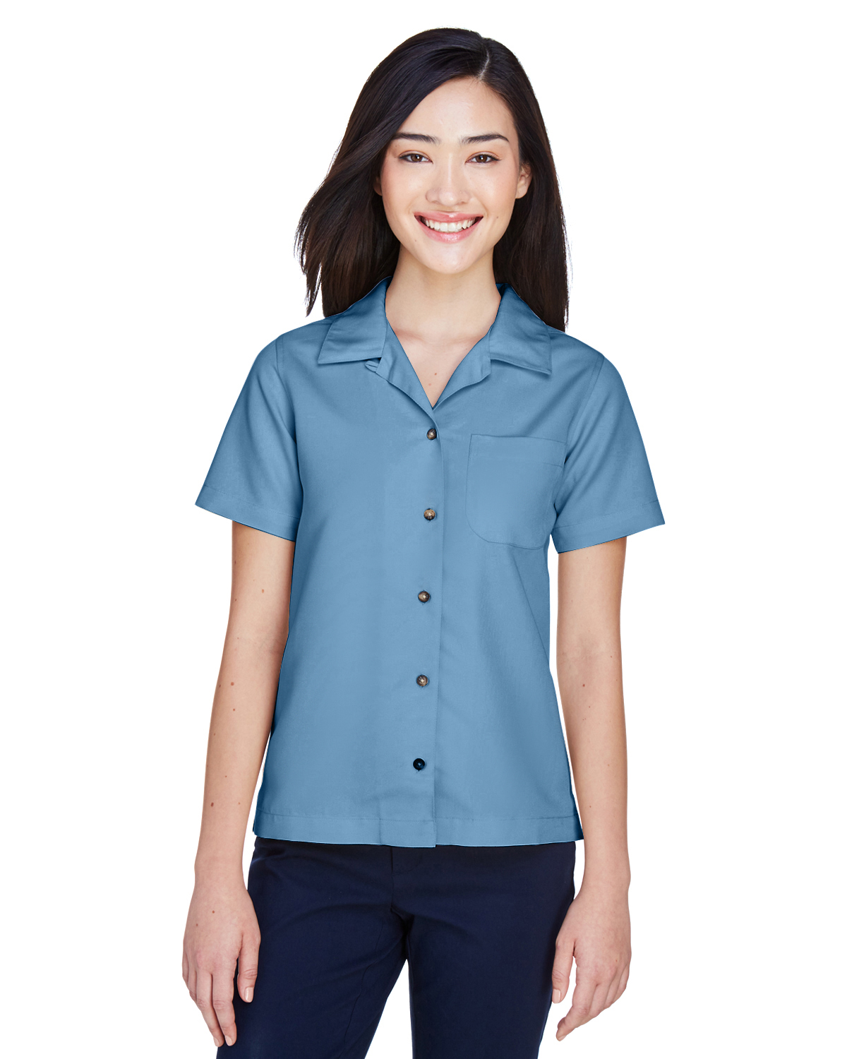 UltraClub 8981 Women's Cabana Breeze Camp Shirt