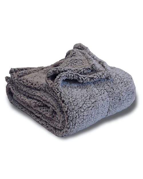 Alpine Fleece 8729 Frosted Sherpa Blanket