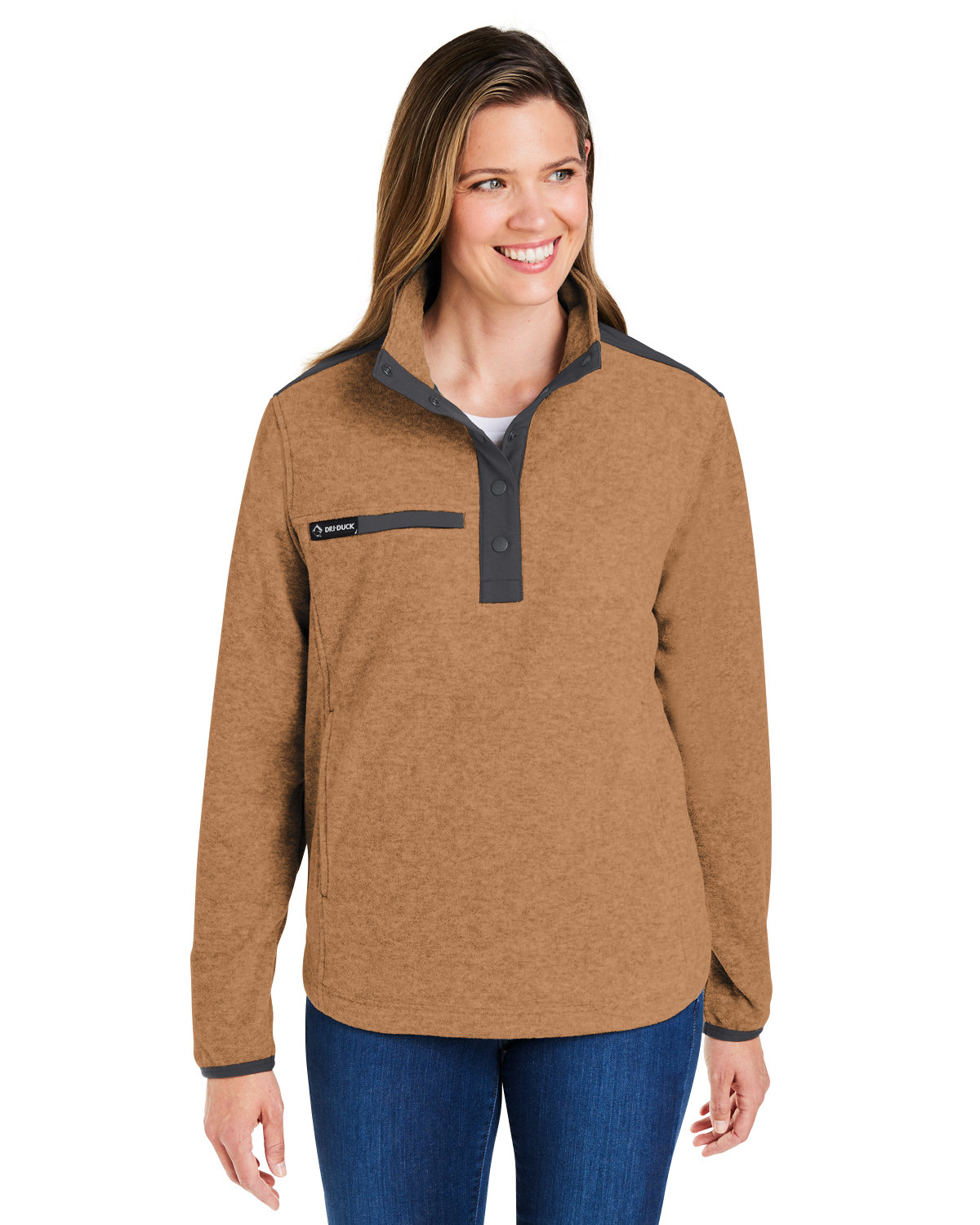 Dri Duck 9341 Women's Sierra Melange Heather Fleece