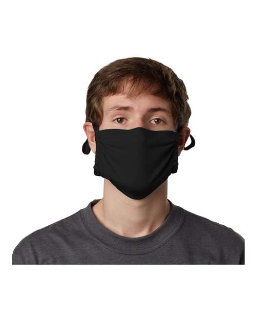 Hanes MKPKPR 2-Ply Polyester Pocket Face Mask