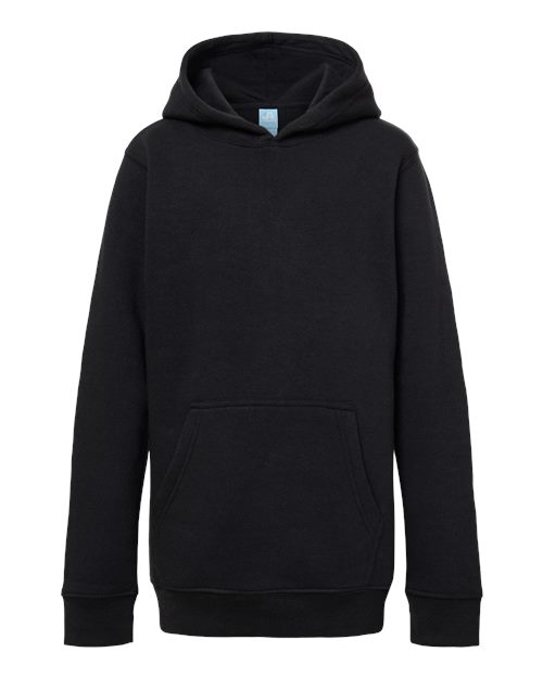 J. America 8880 Youth Triblend Fleece Hooded Sweatshirt