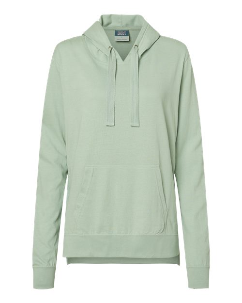 Mv Sport W21404 Women's Sueded Jersey Hooded Sweatshirt