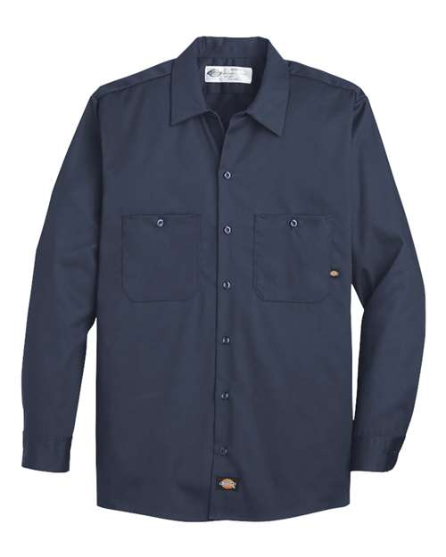 Dickies L307 Industrial Cotton Long Sleeve Work Shirt