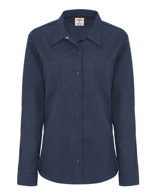 Dickies L5350 Women's Long Sleeve Industrial Work Shirt