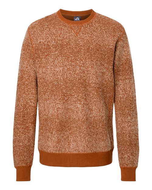 J. America 8712 Aspen Fleece Crewneck Sweatshirt