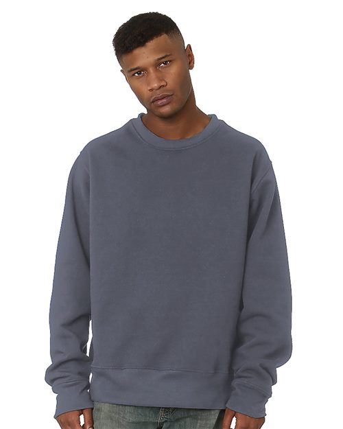 Bayside 4025 USA-Made Super Heavy Oversized Crewneck Sweatshirt