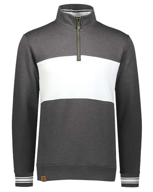 Holloway 229565 All-American Fleece Colorblocked Quarter-Zip Sweatshirt