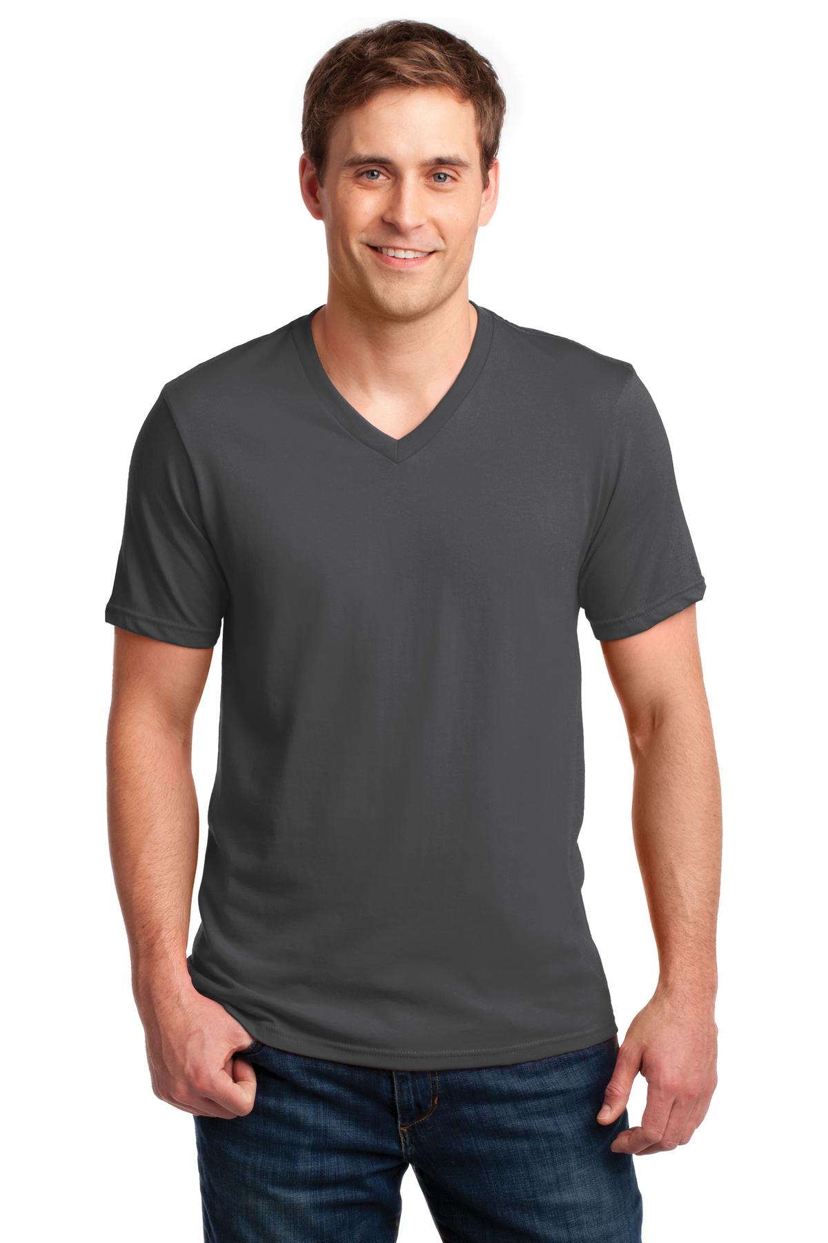 Anvil 982 DISCONTINUED 100% Combed Ring Spun Cotton V-Neck T-Shirt