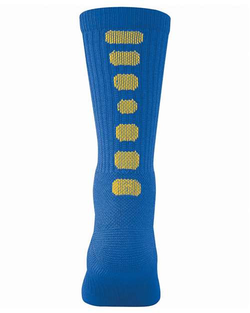 Augusta Sportswear 6091 Colorblocked Crew Socks