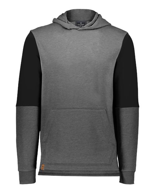 Holloway 222681 Youth All-American Team Fleece Colorblocked Hooded Sweatshirt