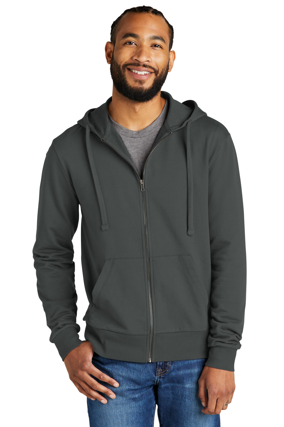 AllMade AL4002 Allmade Unisex Organic French Terry Full-Zip Hoodie