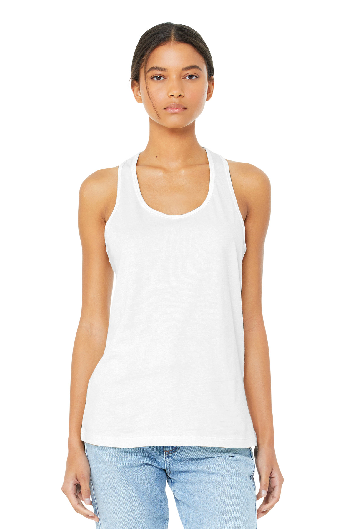 Bella + Canvas BC6008 Women's Jersey Racerback Tank