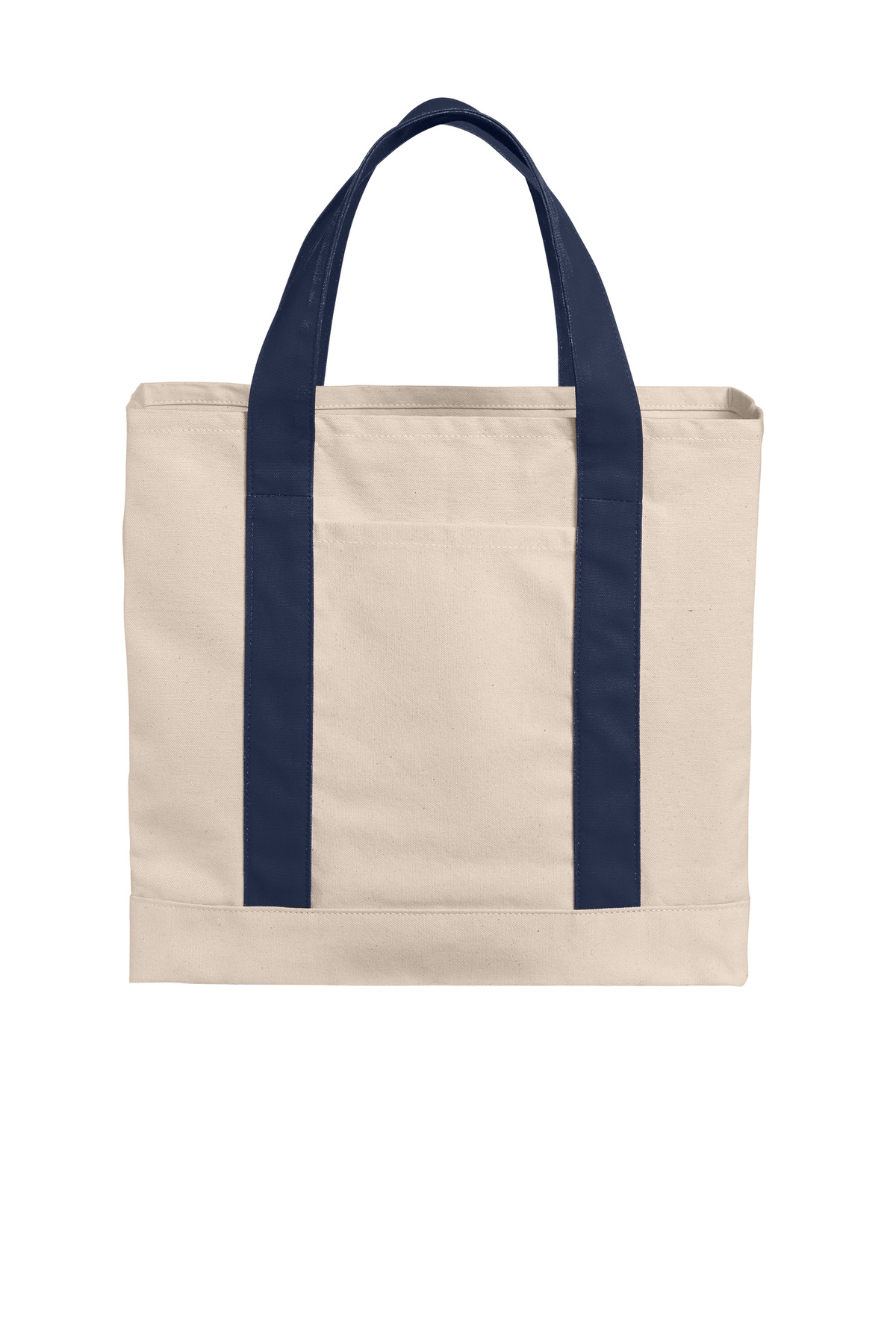 Port Authority BG429 Cotton Canvas Two-Tone Tote