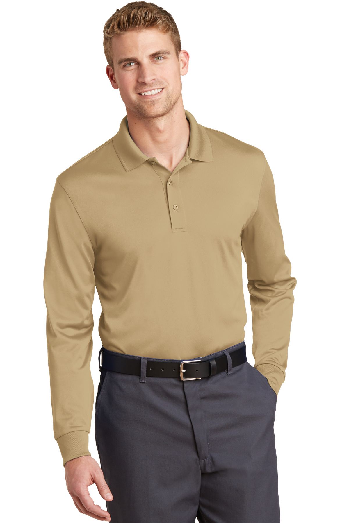CornerStone CS412LS Select Snag-Proof Long Sleeve Polo