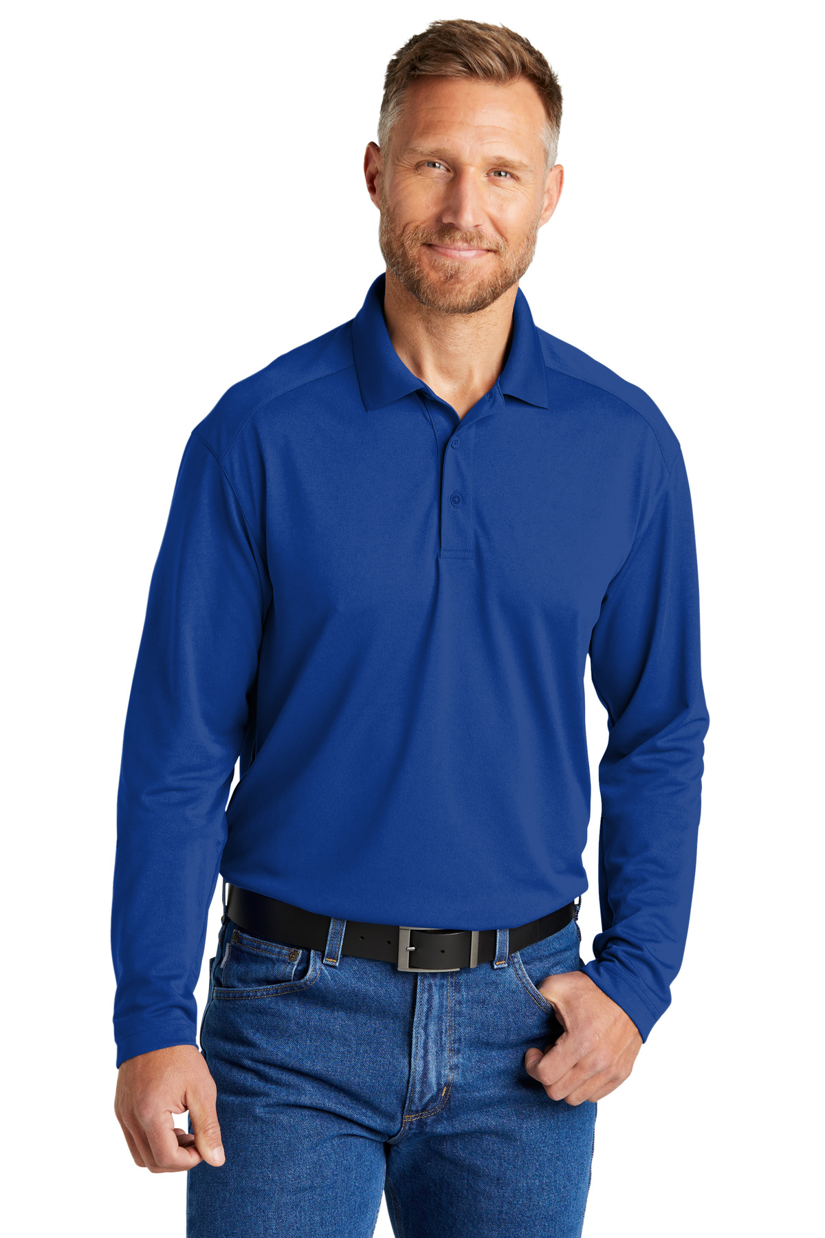 CornerStone CS418LS Select Lightweight Snag-Proof Long Sleeve Polo