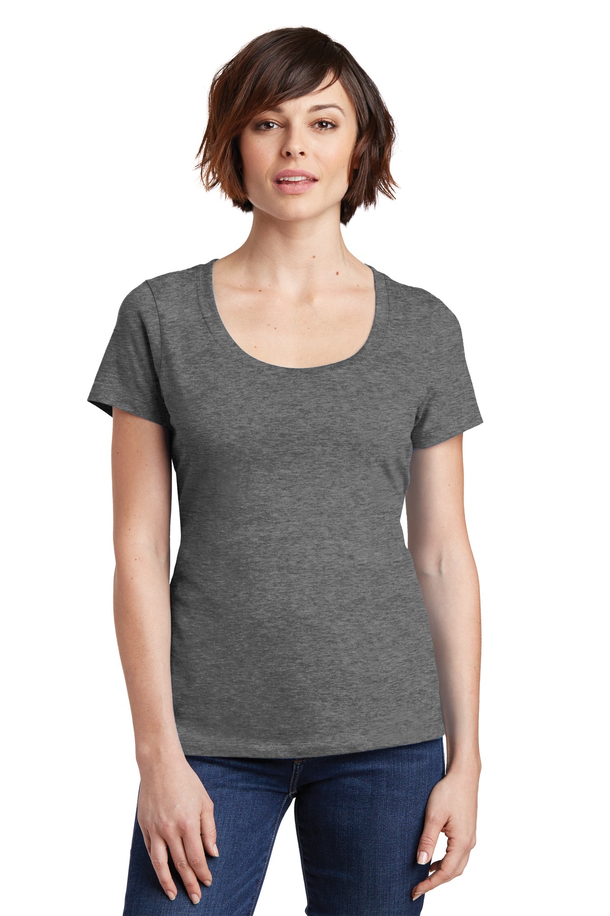 District DM106L Women's Perfect Weight Scoop Tee