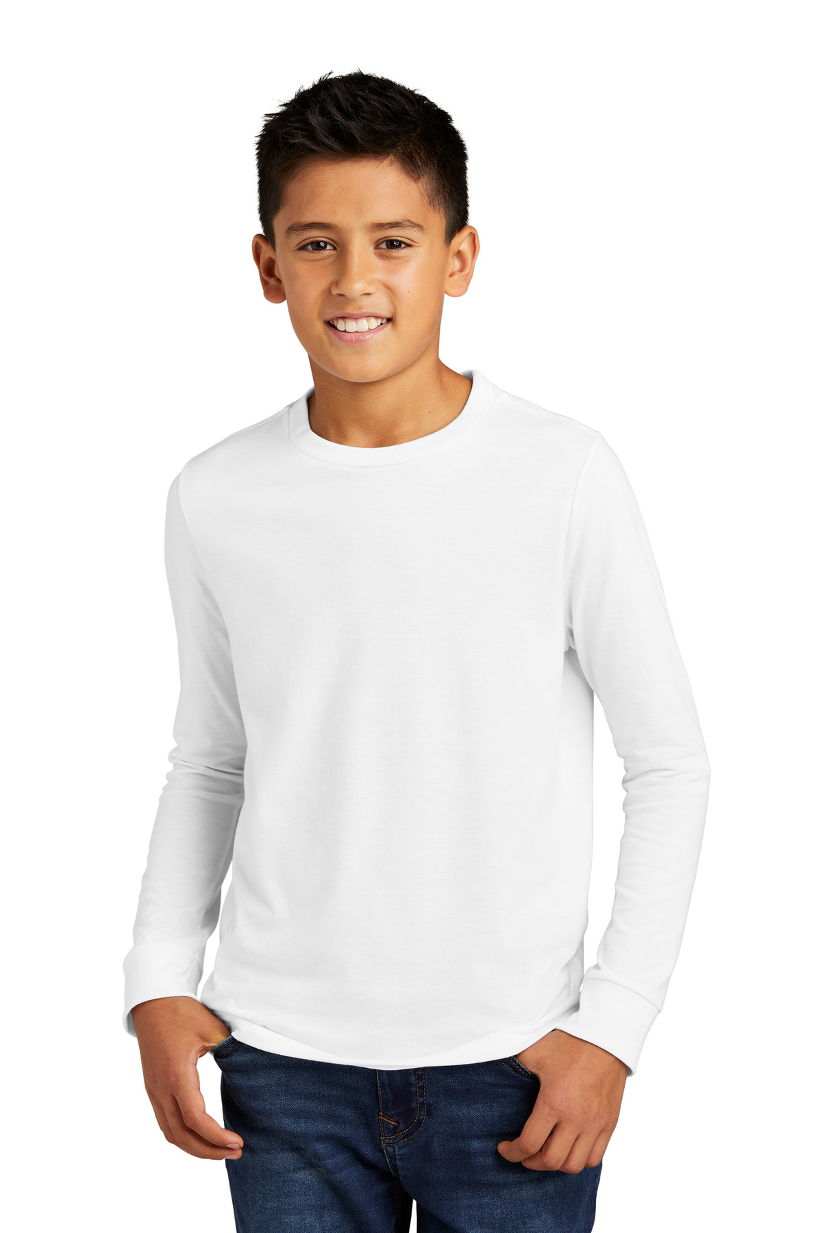 District DT132Y Youth Perfect Tri Long Sleeve Tee