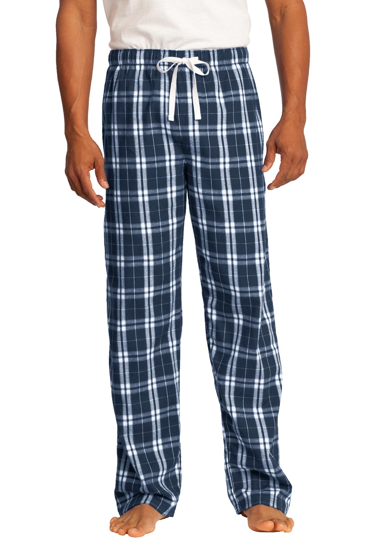 District DT1800 Flannel Plaid Pant