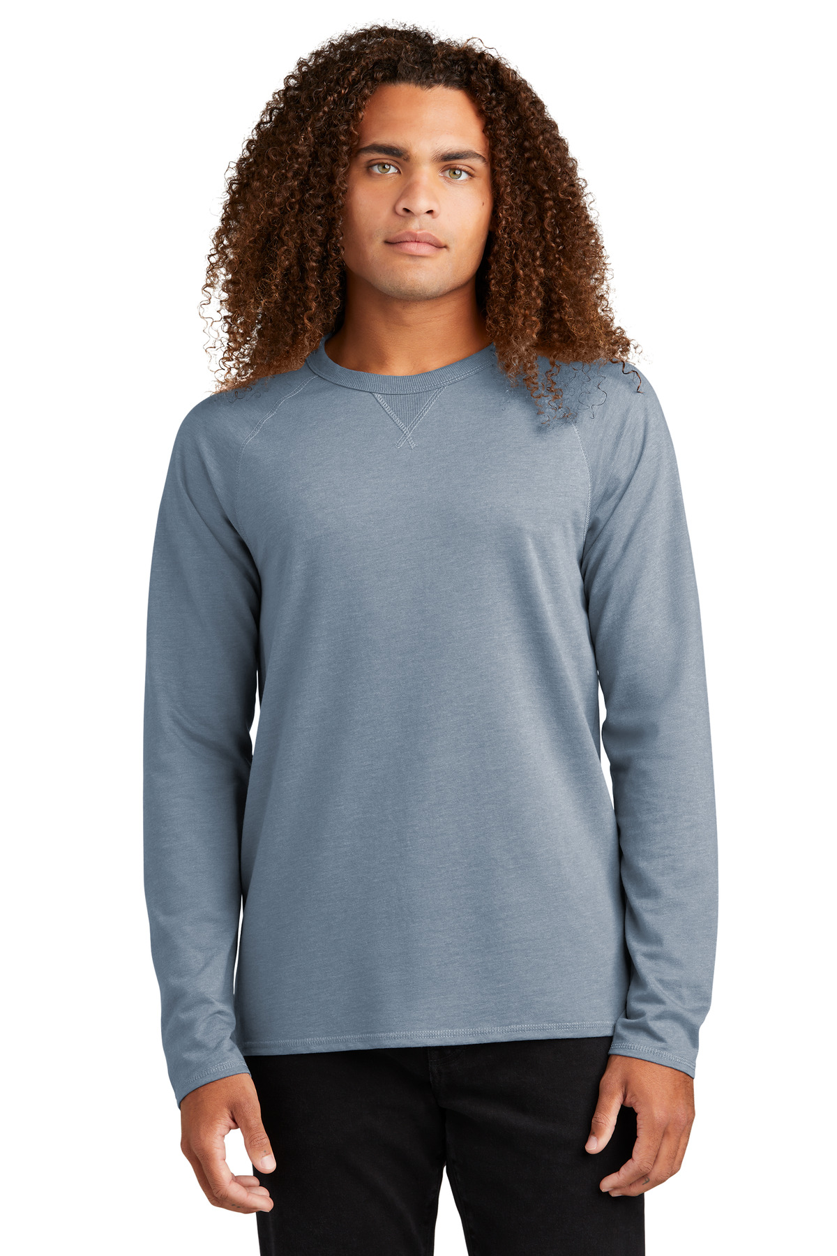 District DT572 Featherweight French Terry Long Sleeve Crewneck