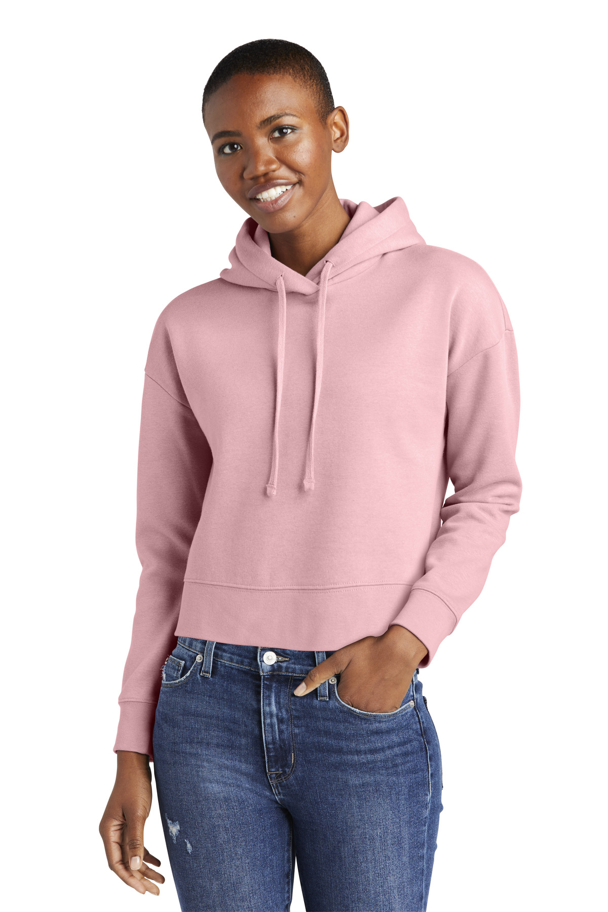 District DT6101 Women's V.I.T. Fleece Hoodie