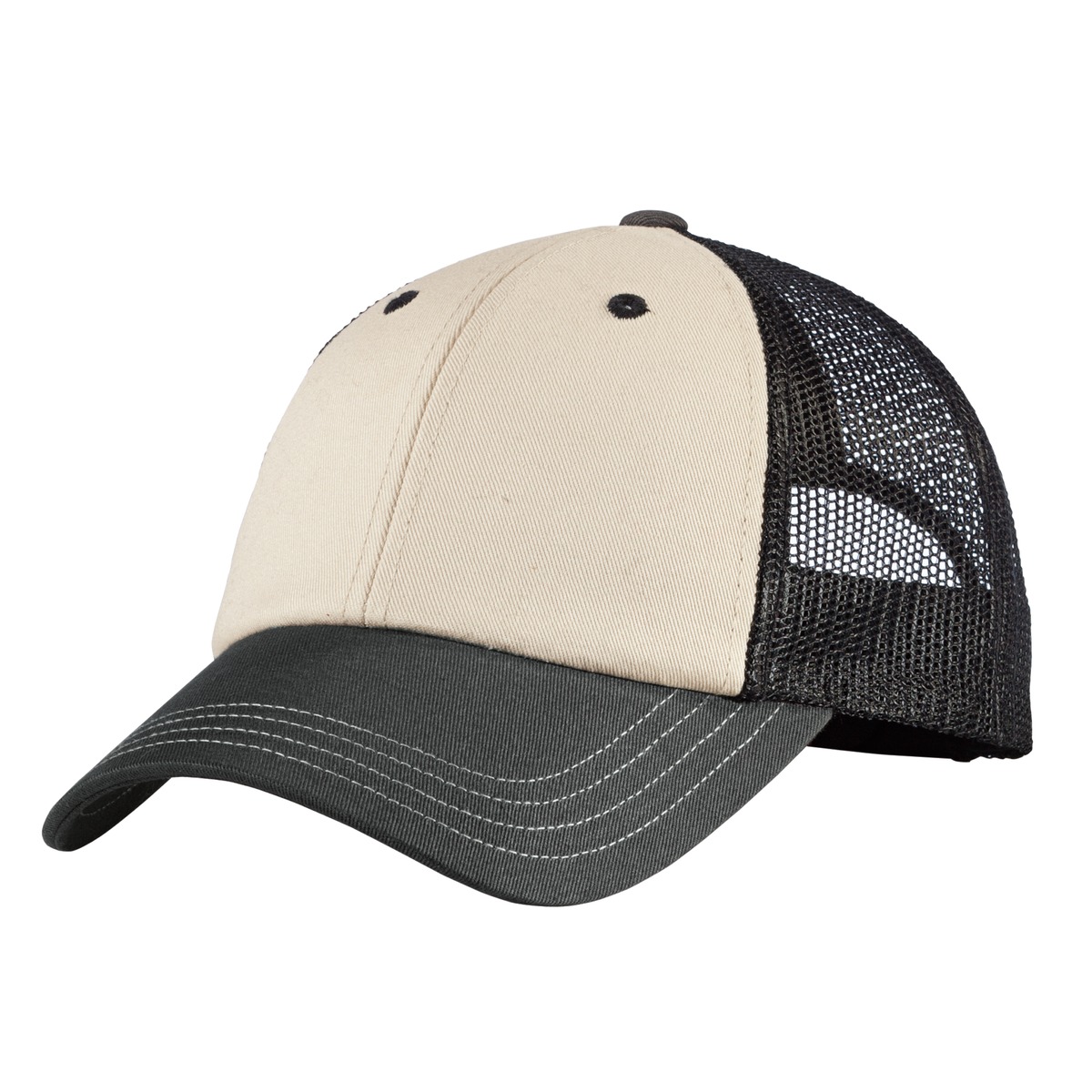 District DT616 Tri-Tone Mesh Back Cap