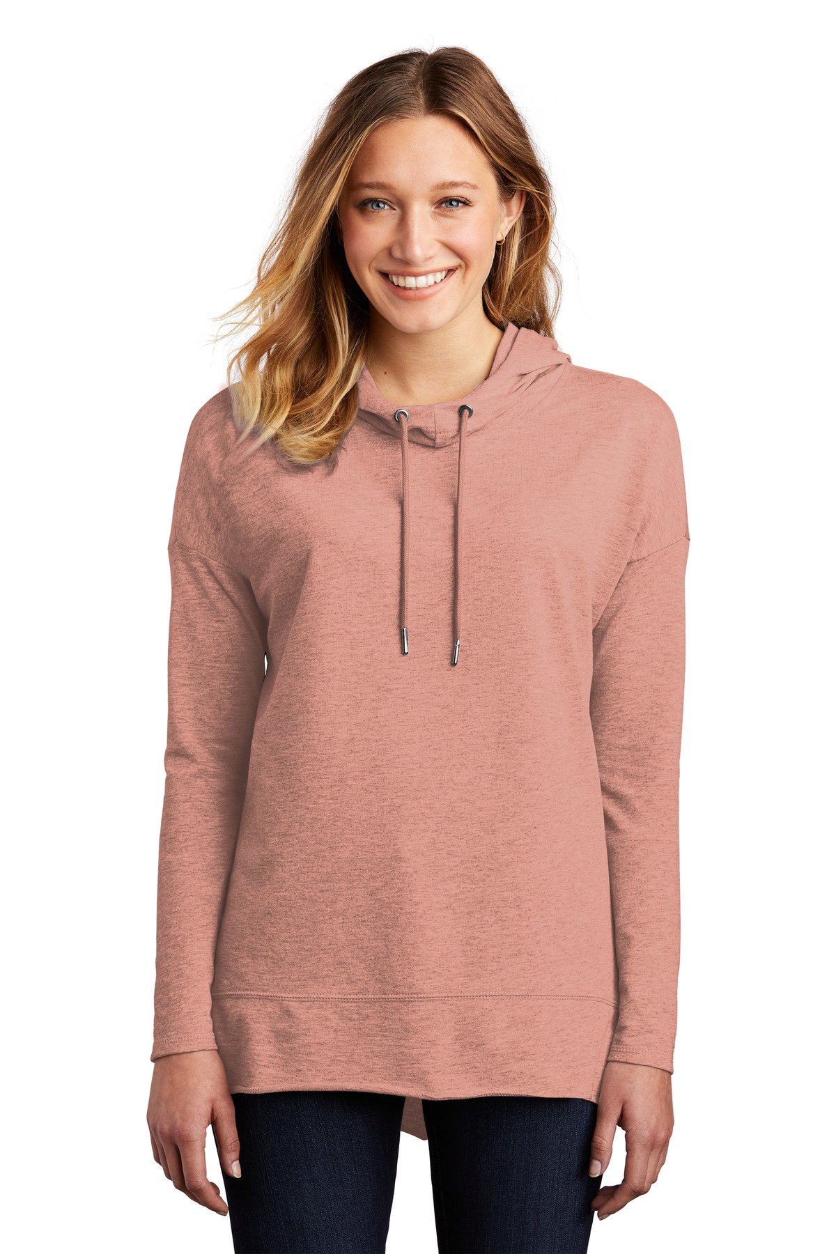 District DT671 Women's Featherweight French Terry Hoodie