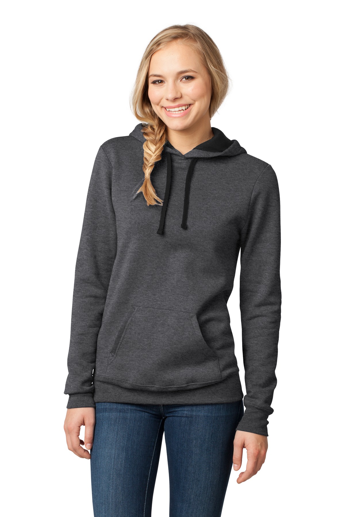 District DT811 DISCONTINUED Juniors The Concert Fleece Hoodie
