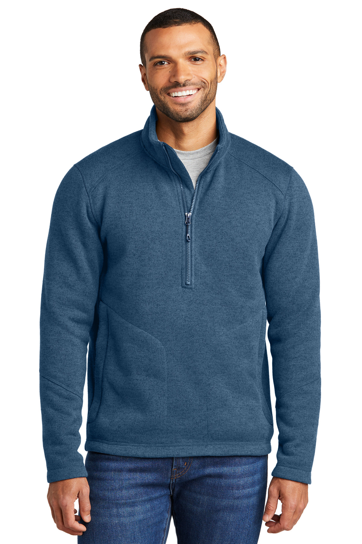 Port Authority F426 Arc Sweater Fleece 1/4-Zip