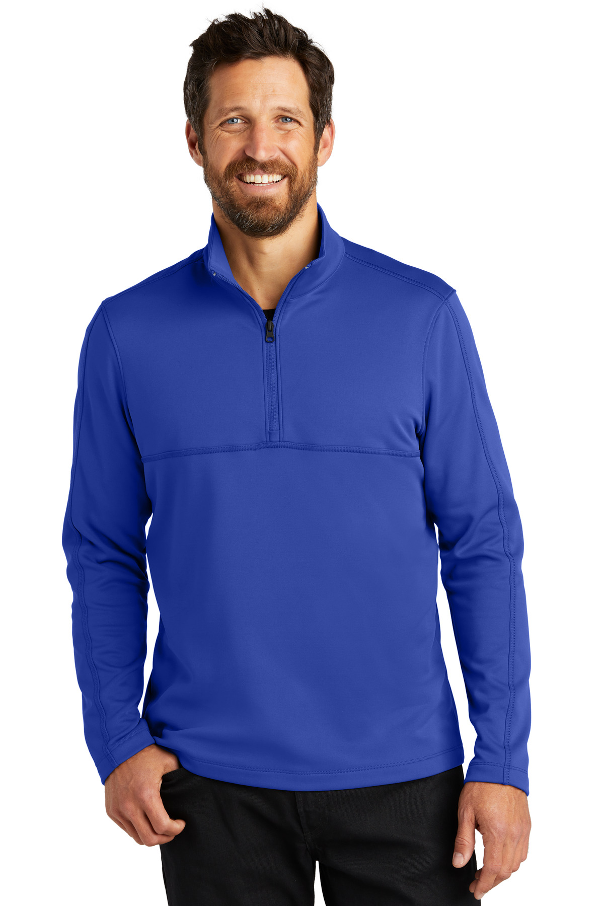 Port Authority F804 Smooth Fleece 1/4-Zip