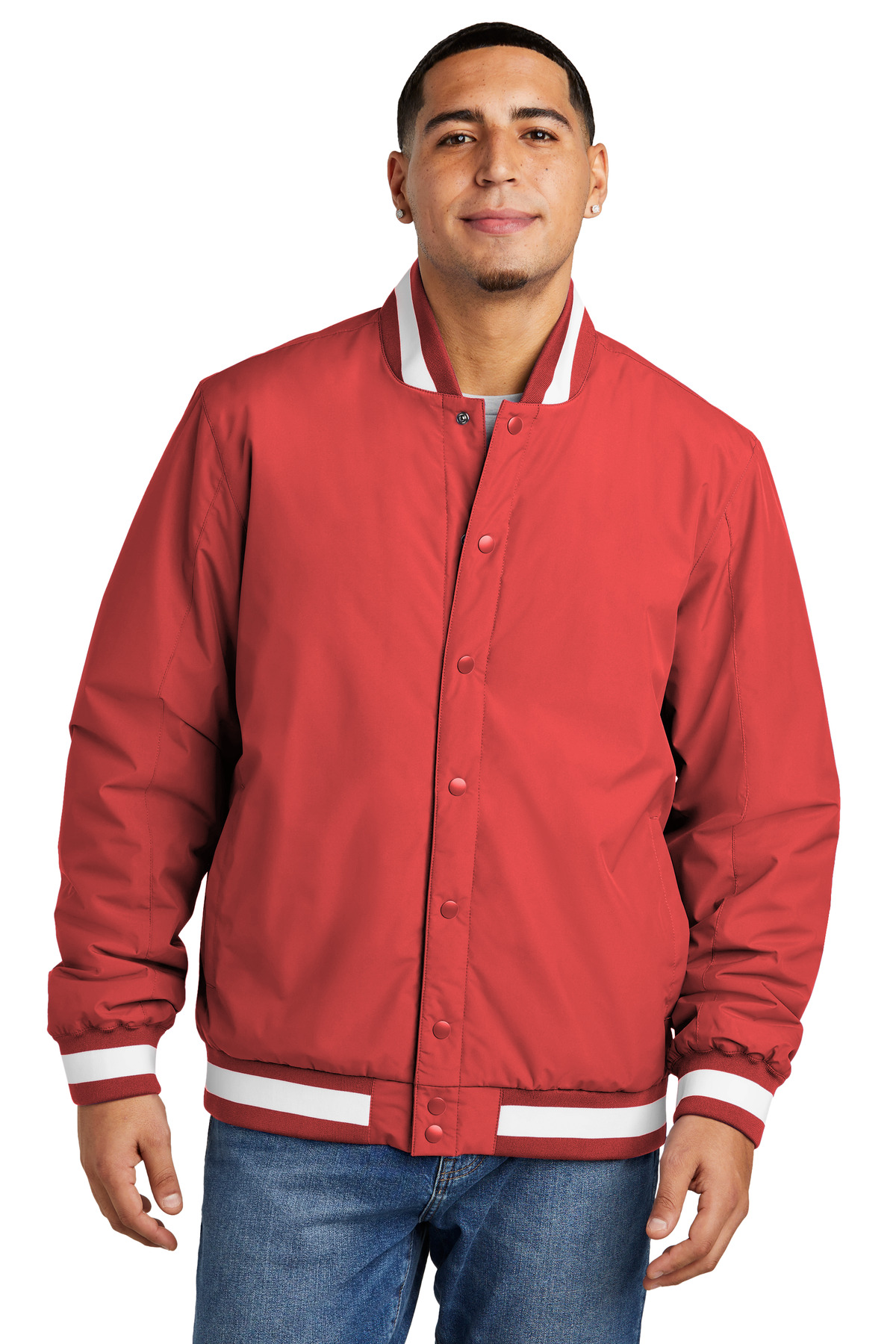Sport-Tek JST58 Insulated Varsity Jacket