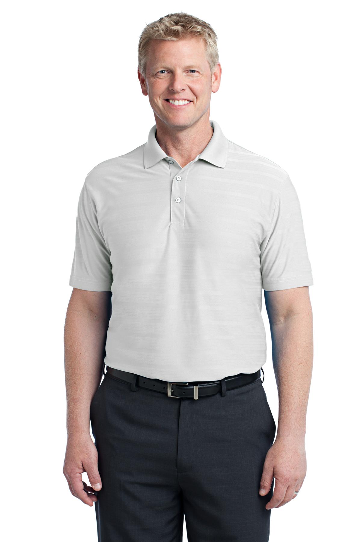 Port Authority K514 DISCONTINUED Horizontal Texture Polo