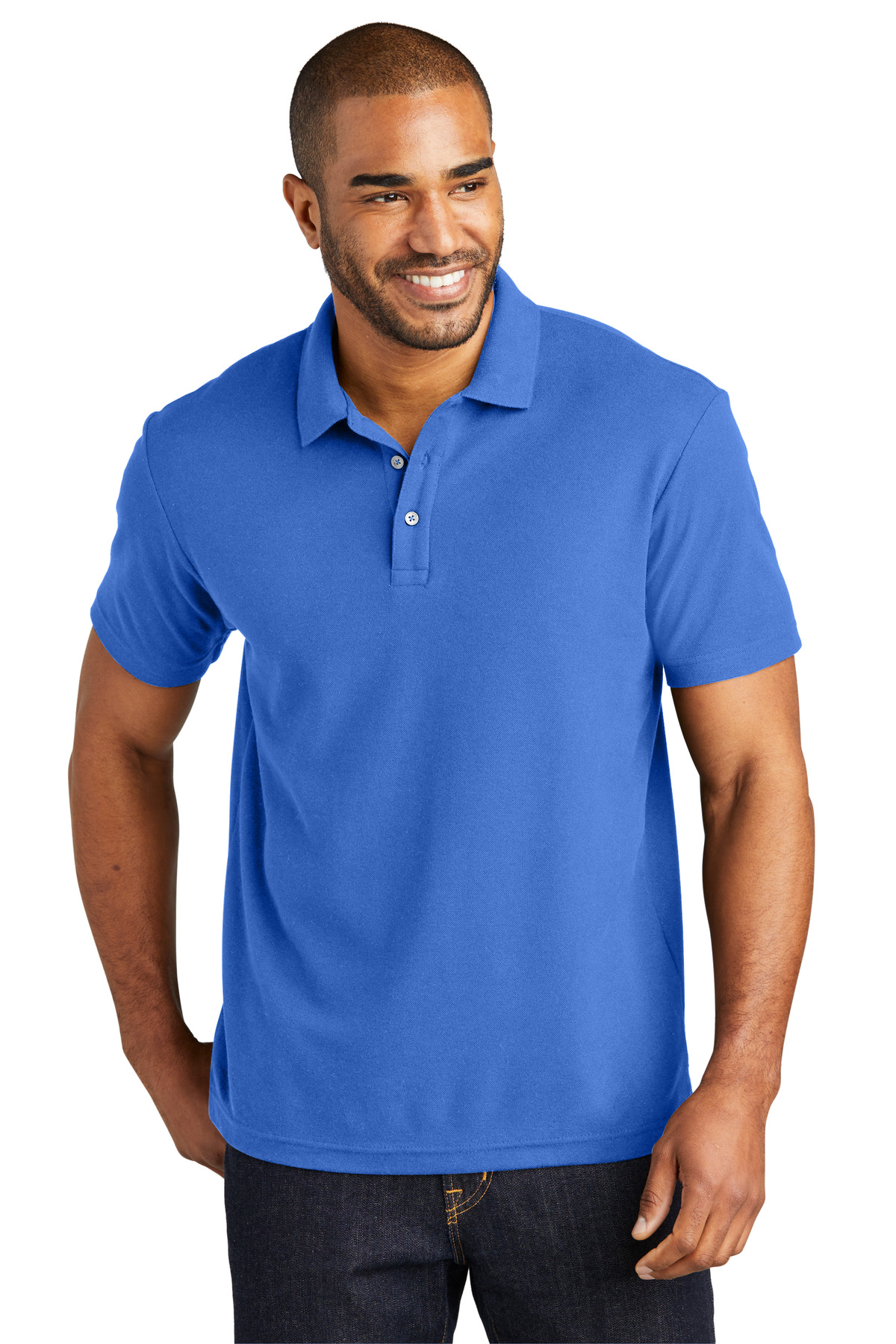 Port Authority K867 C-FREE Cotton Blend Pique Polo