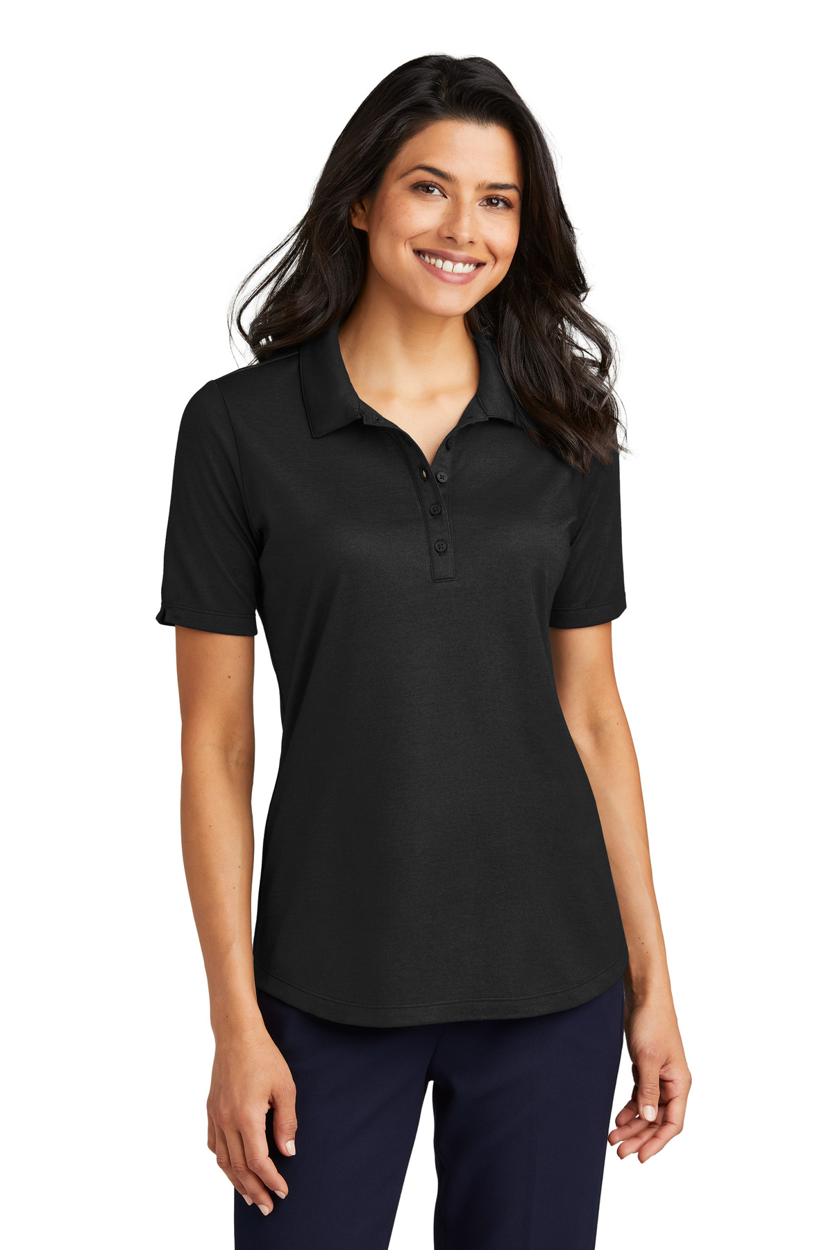 Port Authority LK830 Ladies Fine Pique Blend Polo