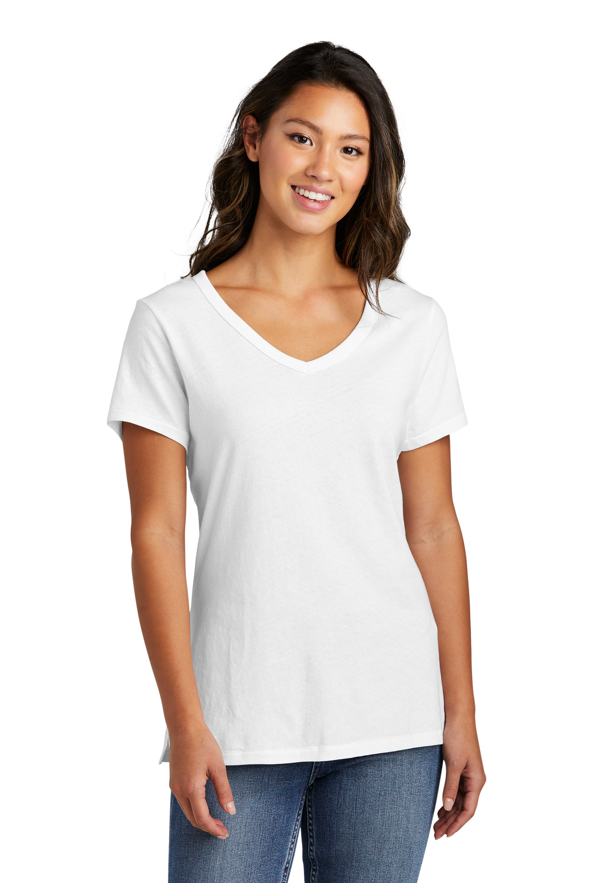 Port & Company LPC099V Ladies Beach Wash Garment-Dyed V-Neck Tee