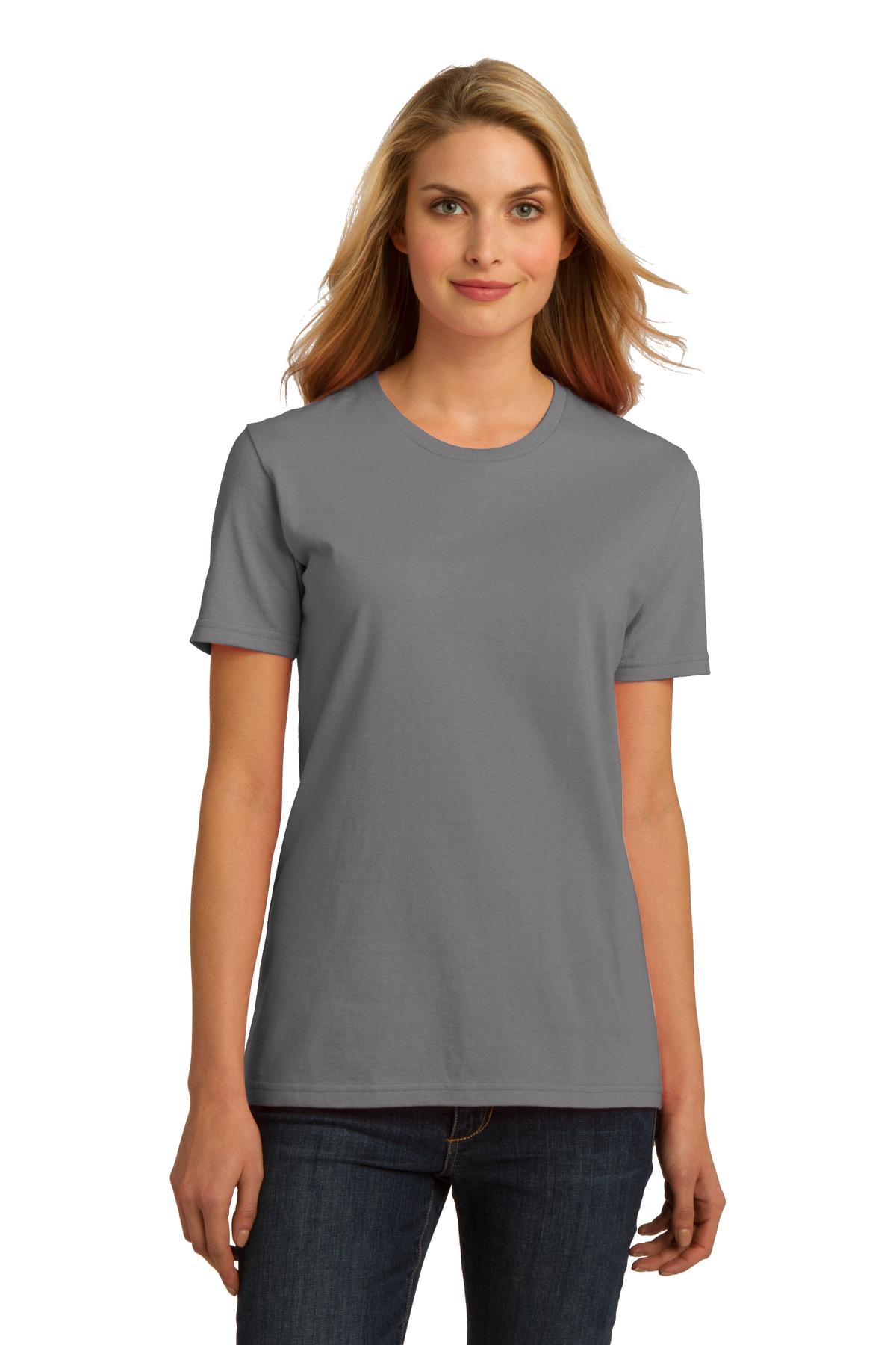 Port & Company LPC150ORG DISCONTINUED Ladies Essential 100% Organic Ring Spun Cotton T-Shirt