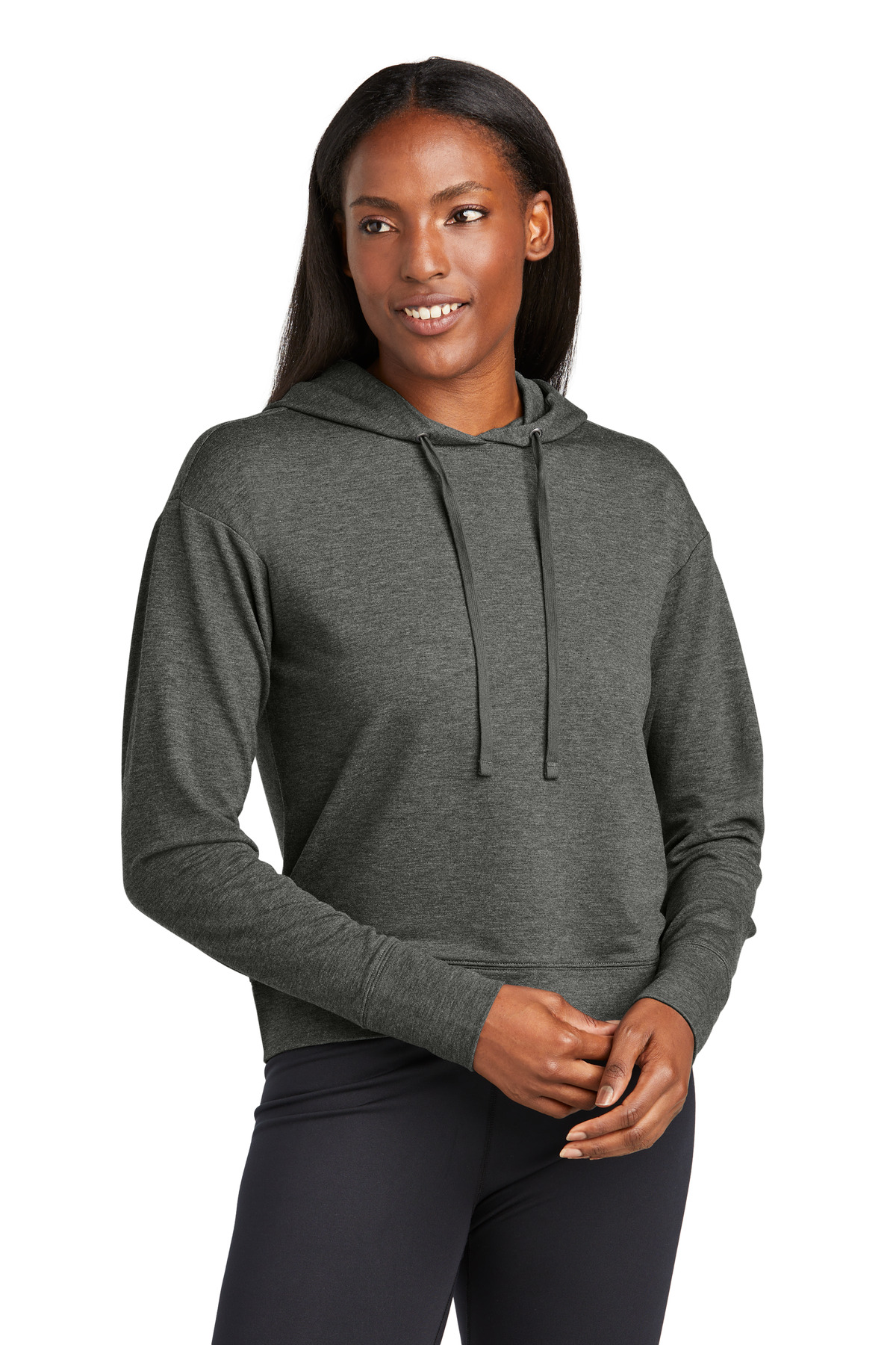 Sport-Tek LST562 Ladies Sport-Wick Flex Fleece Pullover Hoodie