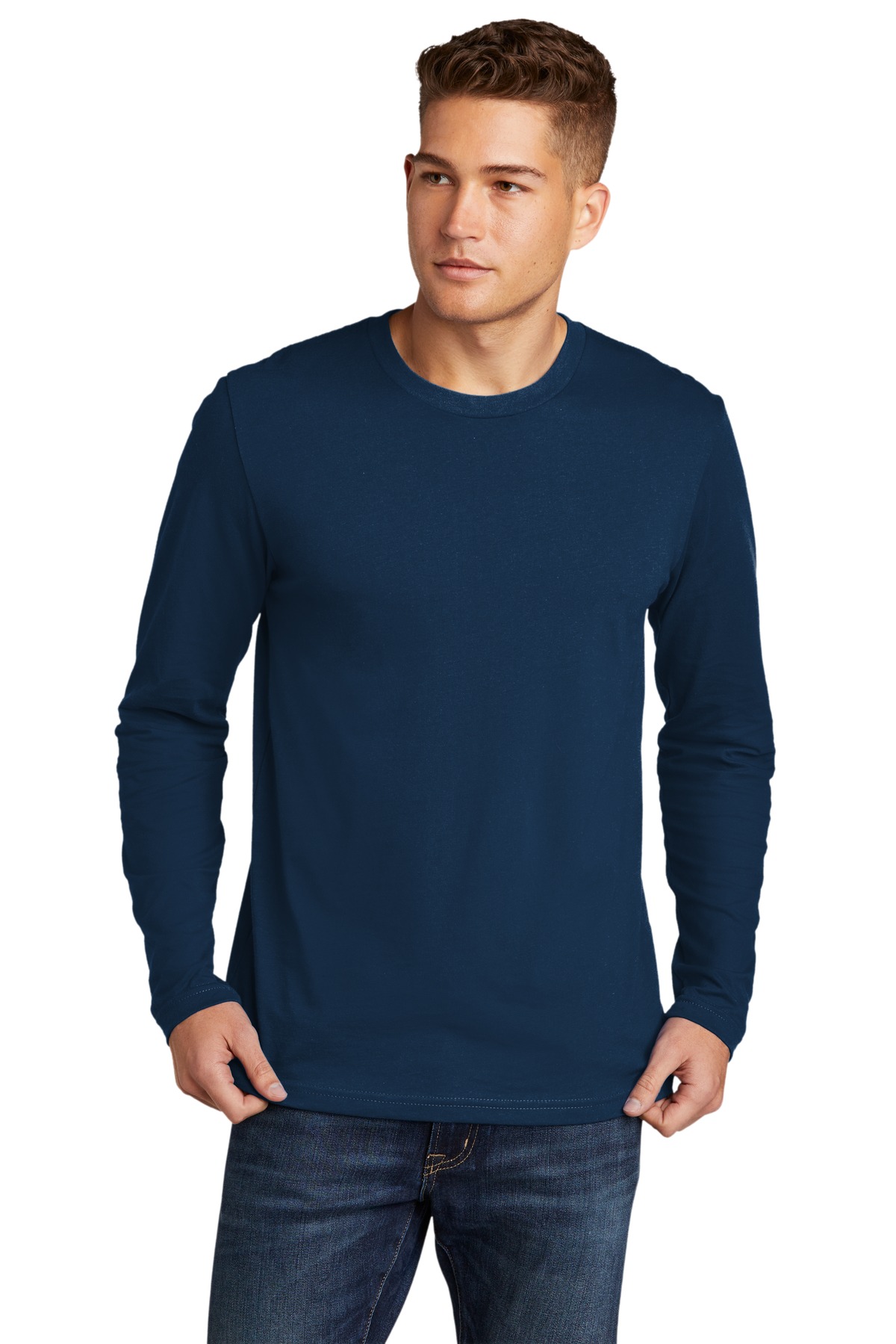 Next Level NL3601 Apparel Cotton Long Sleeve Tee