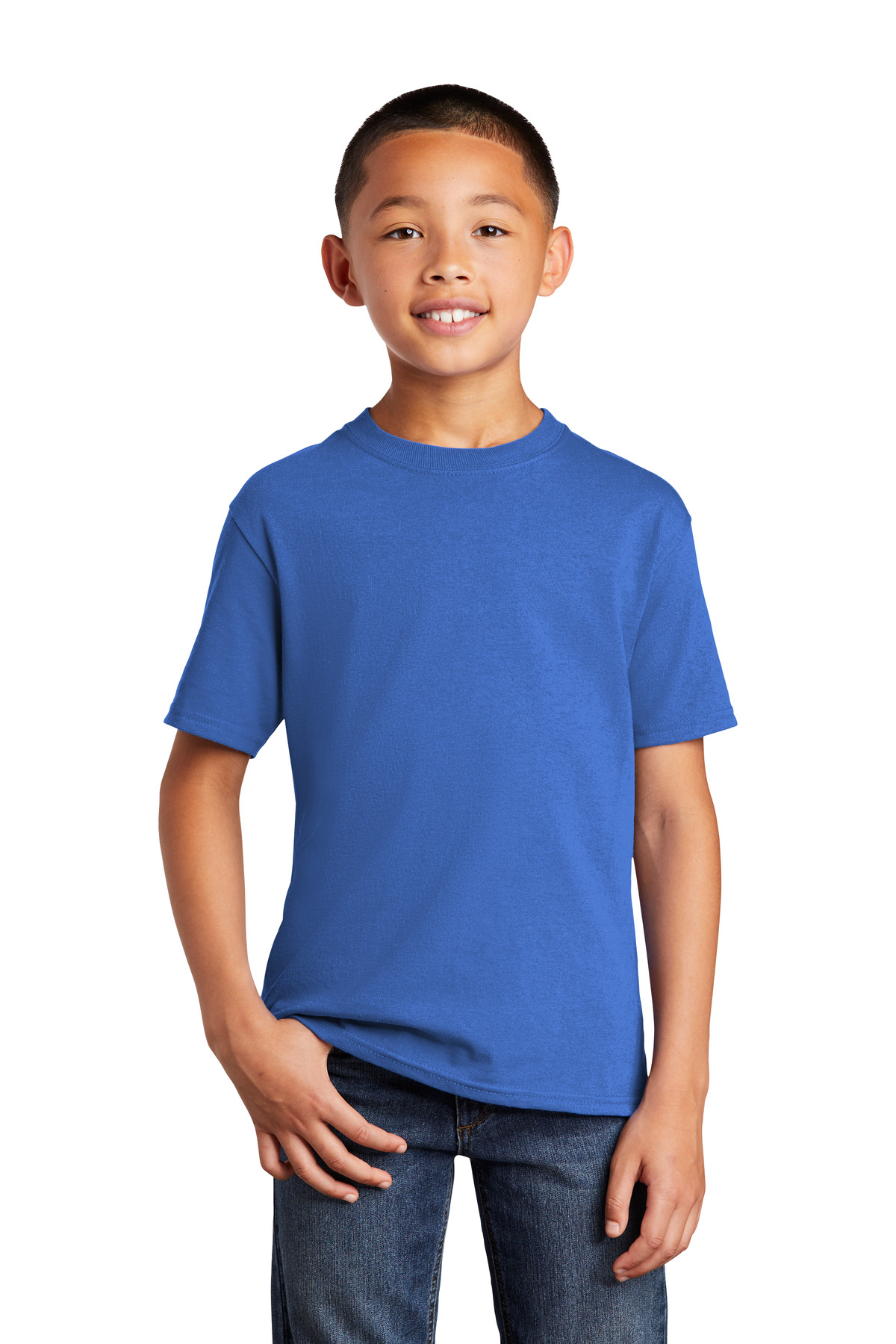 Port & Company PC54YDTG Youth Core Cotton DTG Tee