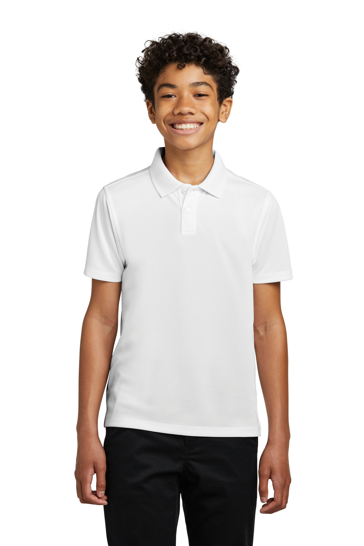 Port Authority Y110 Youth Dry Zone UV Micro-Mesh Polo