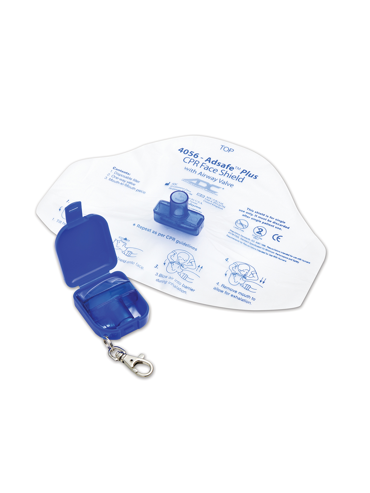 ADC 4056Q Adsafe Plus Face Shield with One-Way Valve