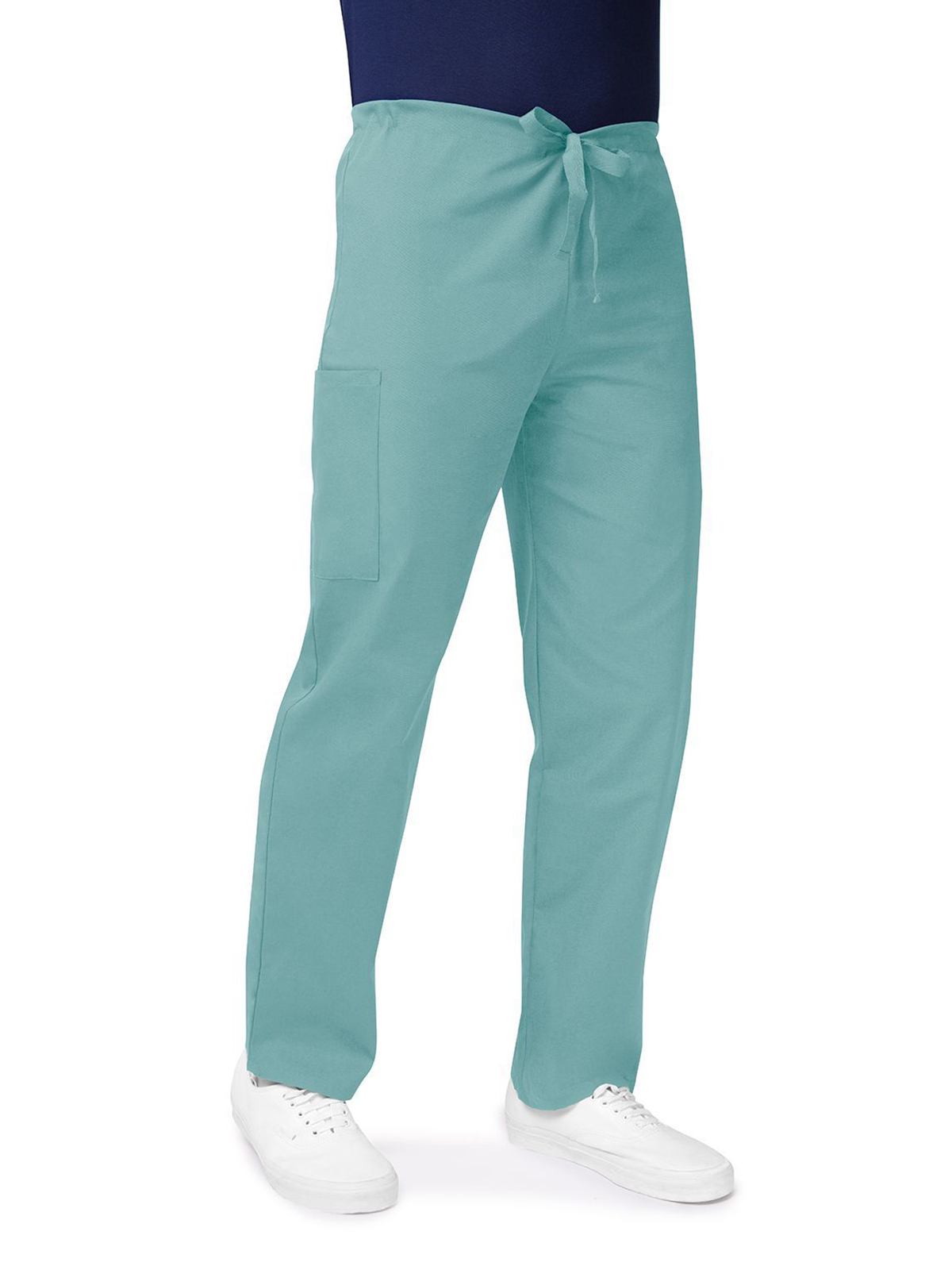 Adar 504 Unisex Natural-Rise Drawstring Tapered Leg Pant