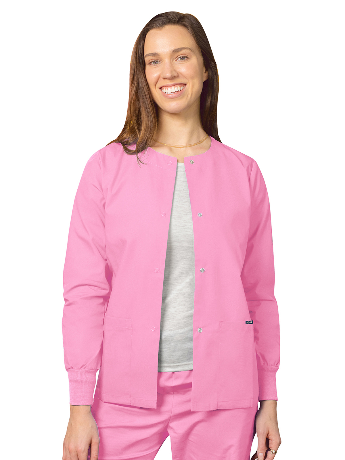 Adar 602 Women's Round Neck Jacket