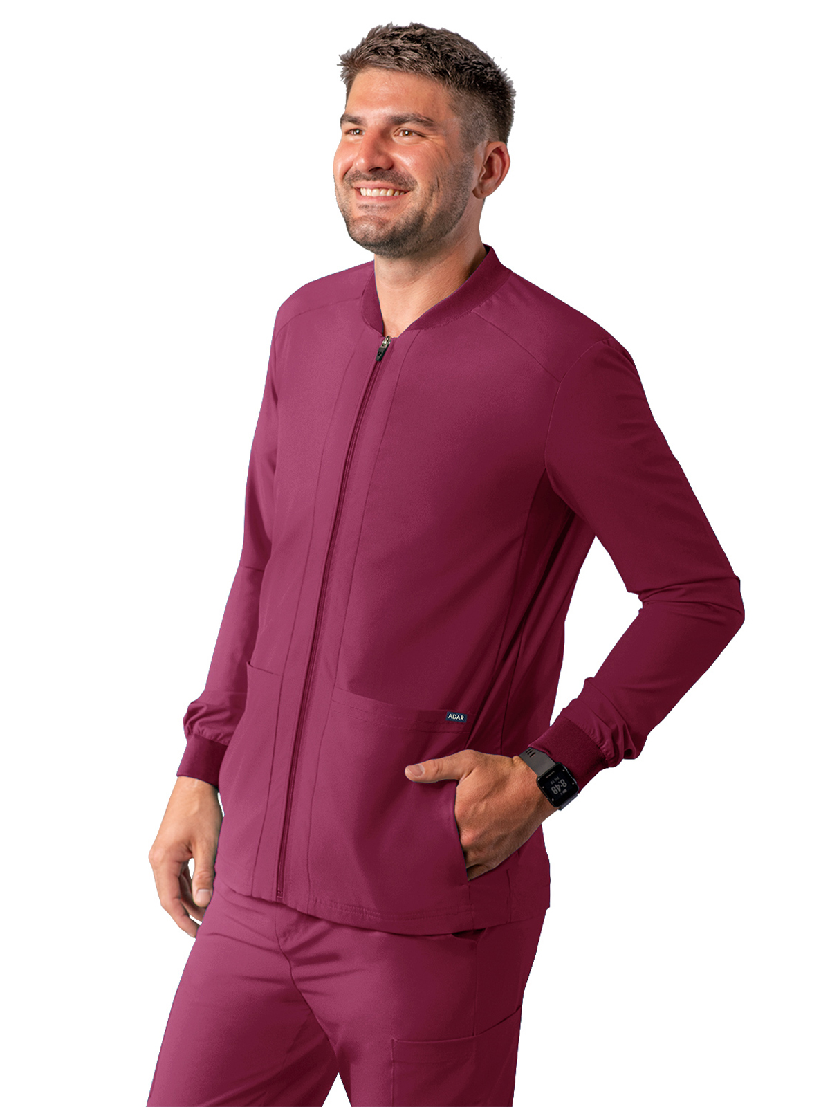Adar A6206 Men's Double Layer Bomber Jacket