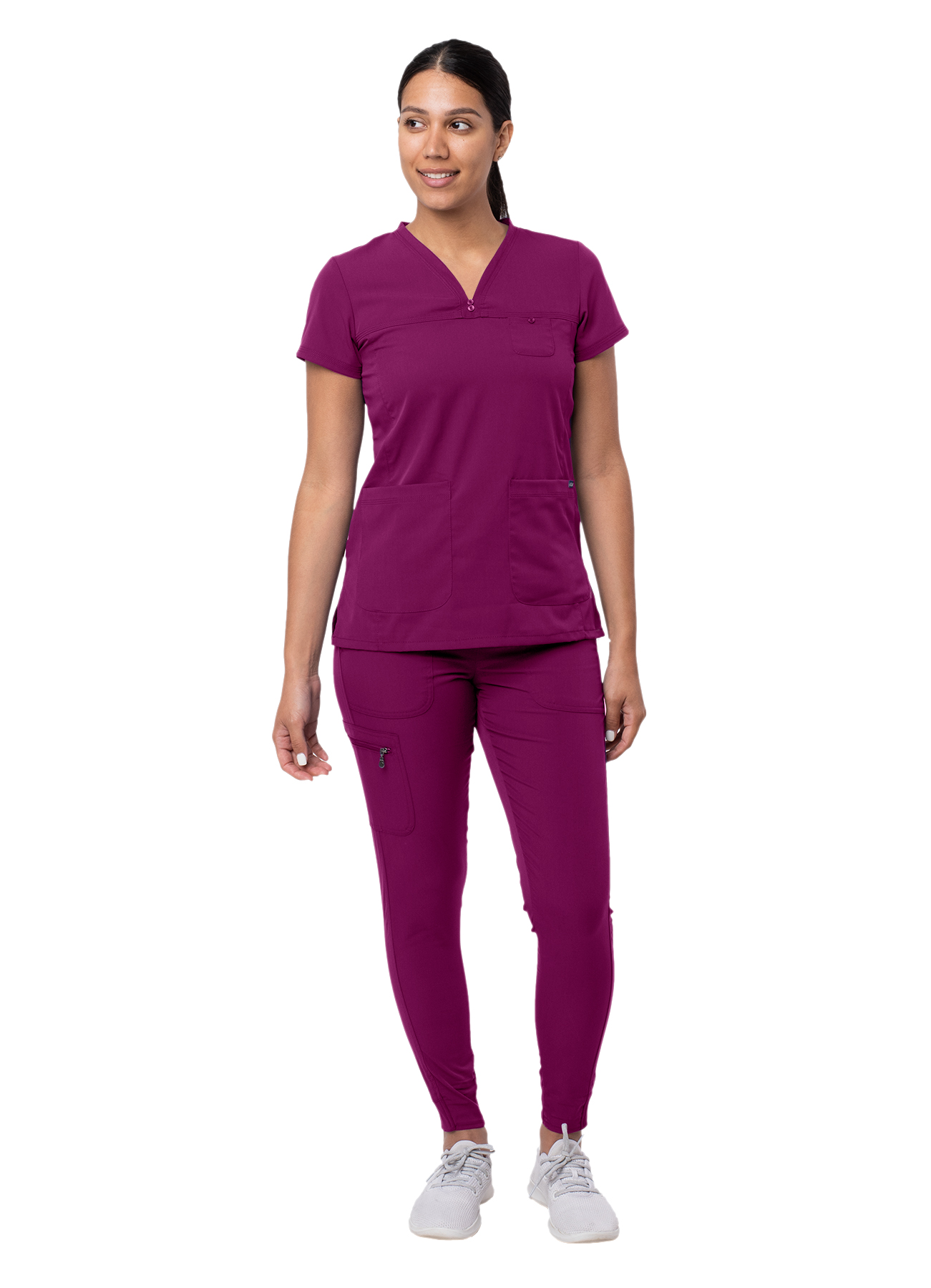 Adar P9400 Women's Movement Booster Jogger Scrub Set