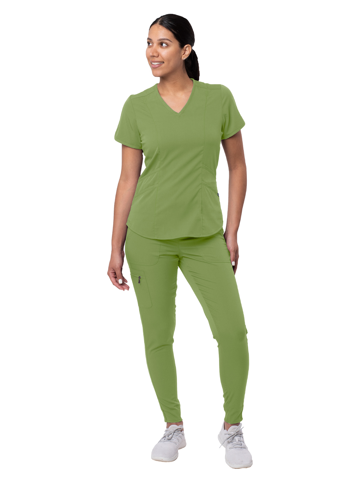 Adar P9500 Women's Modern Athletic Jogger Scrub Set
