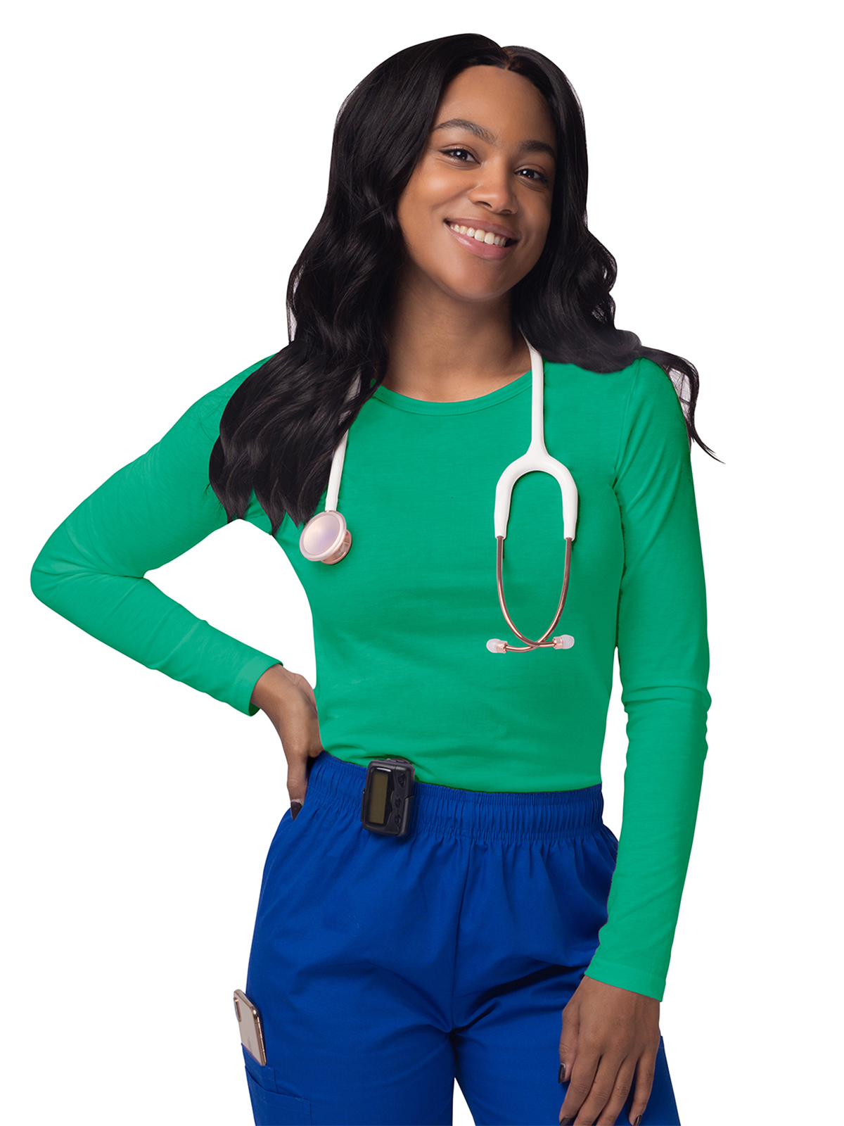 Adar S8500 Women's Long Sleeve Underscrub Tee