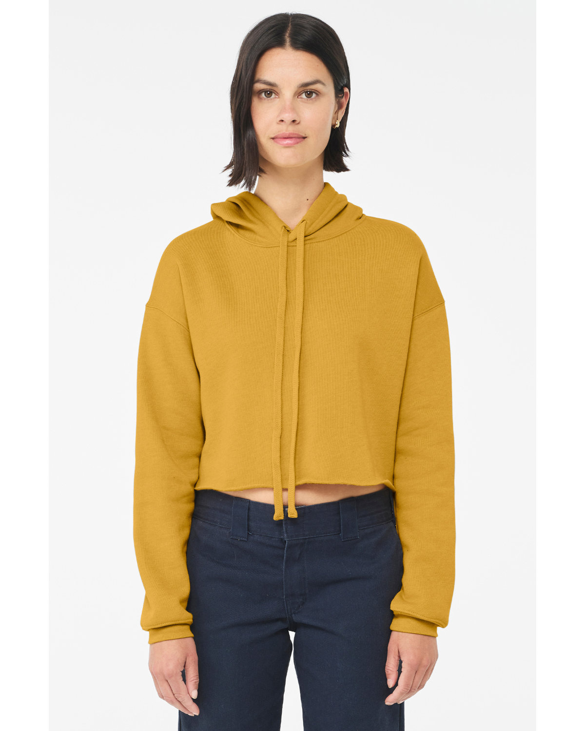 Bella + Canvas B7502 Women's Cropped Fleece Hoodie